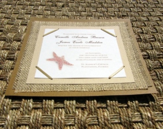 beach wedding invitations. Beach Wedding 03