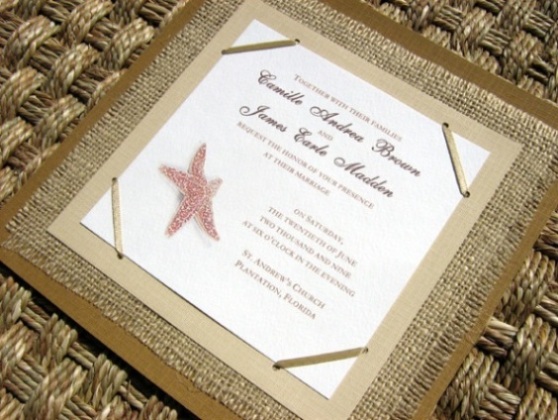 Beach Wedding Invitations 04 Beach Wedding 04