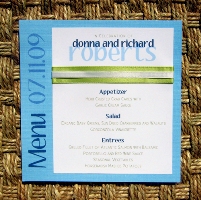 Blue Wedding Invitations 01