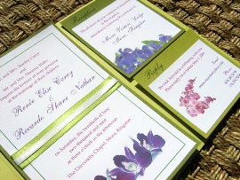 Green Wedding Invitations 11