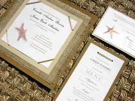 Beach Wedding Invitations 02