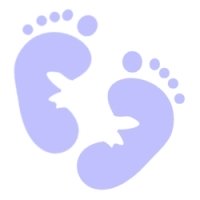 footprint-baby-invitation