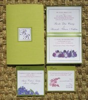 Green Wedding Invitations 04