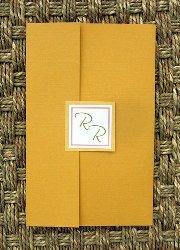 Orange Wedding Invitations 04